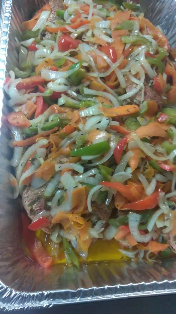 Escovich Fish with Peppers & Onions